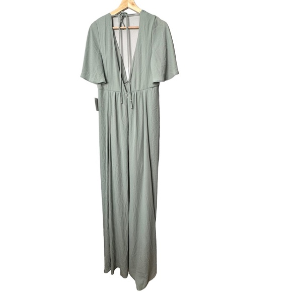 Show Me Your Mumu Faye Dress Green Bouquet NEW - Picture 5 of 7